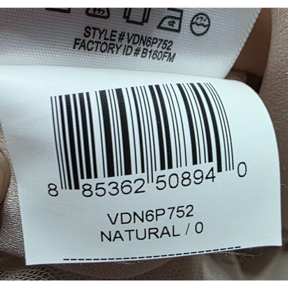 BCBGENERATION NATURAL POLYESTER TUTU VDN6P752/DC1111 DRESS SIZE 0 - Picture 13 of 16